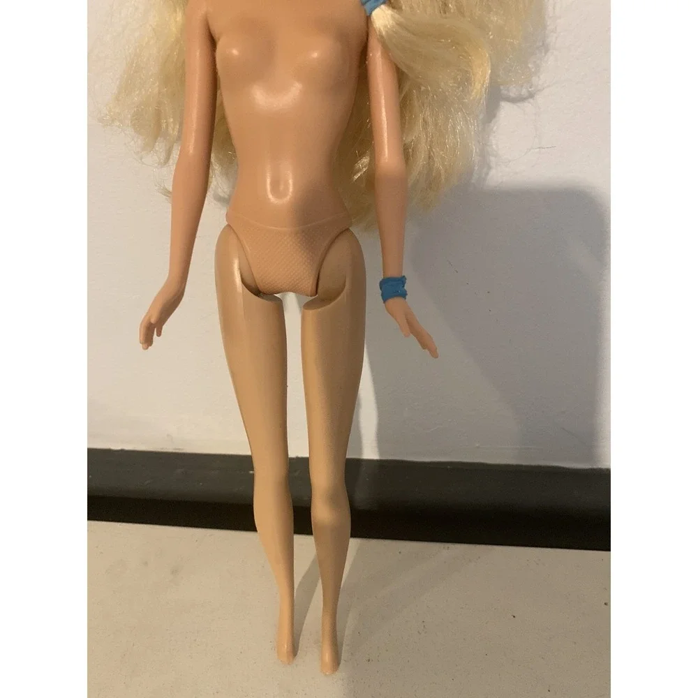 MY SCENE Kennedy Nude Doll Blonde Hair Silver Hoop Earrings BARBIE MATTEL